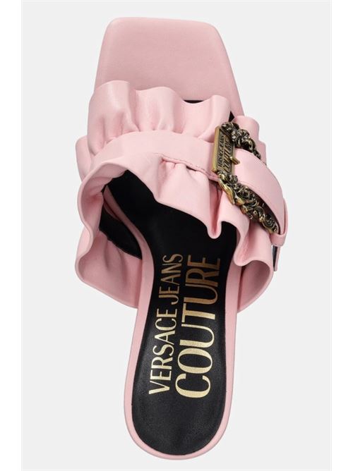Decolletè con ruches 90mm VERSACE JEANS COUTURE | 78VA3S70 71570.489
